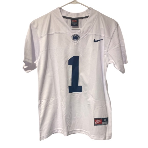 Penn State Nittany Lions Women’s NCAA Football Jersey Size Medium White Nike - Picture 1 of 6